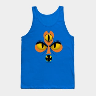 School Mascot By Day & Night Tank Top